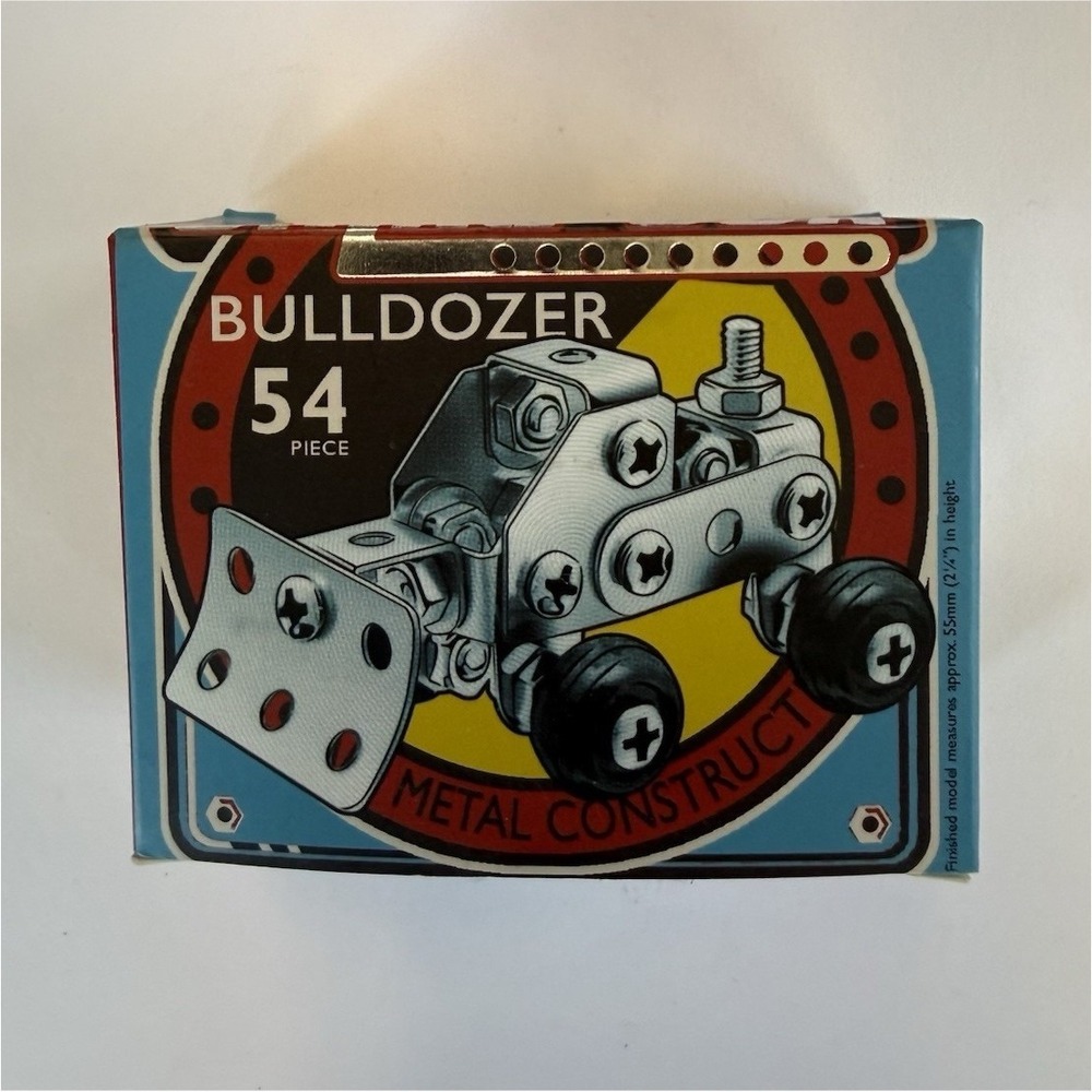 House of Marbles Tinka-Tek Bulldozer Metal Construction Set 54 Pieces